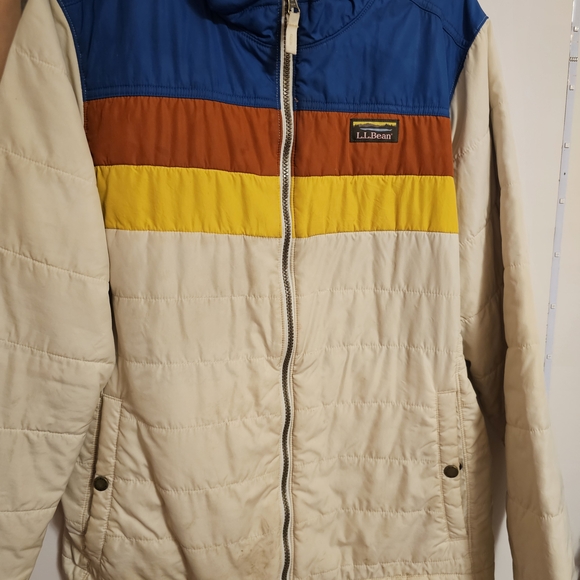 L.L. Bean Jackets & Blazers - L.L. Bean Women's Multicolor Puffer Jacket